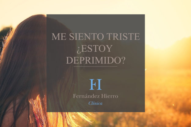 Me siento triste ¿estoy deprimido?